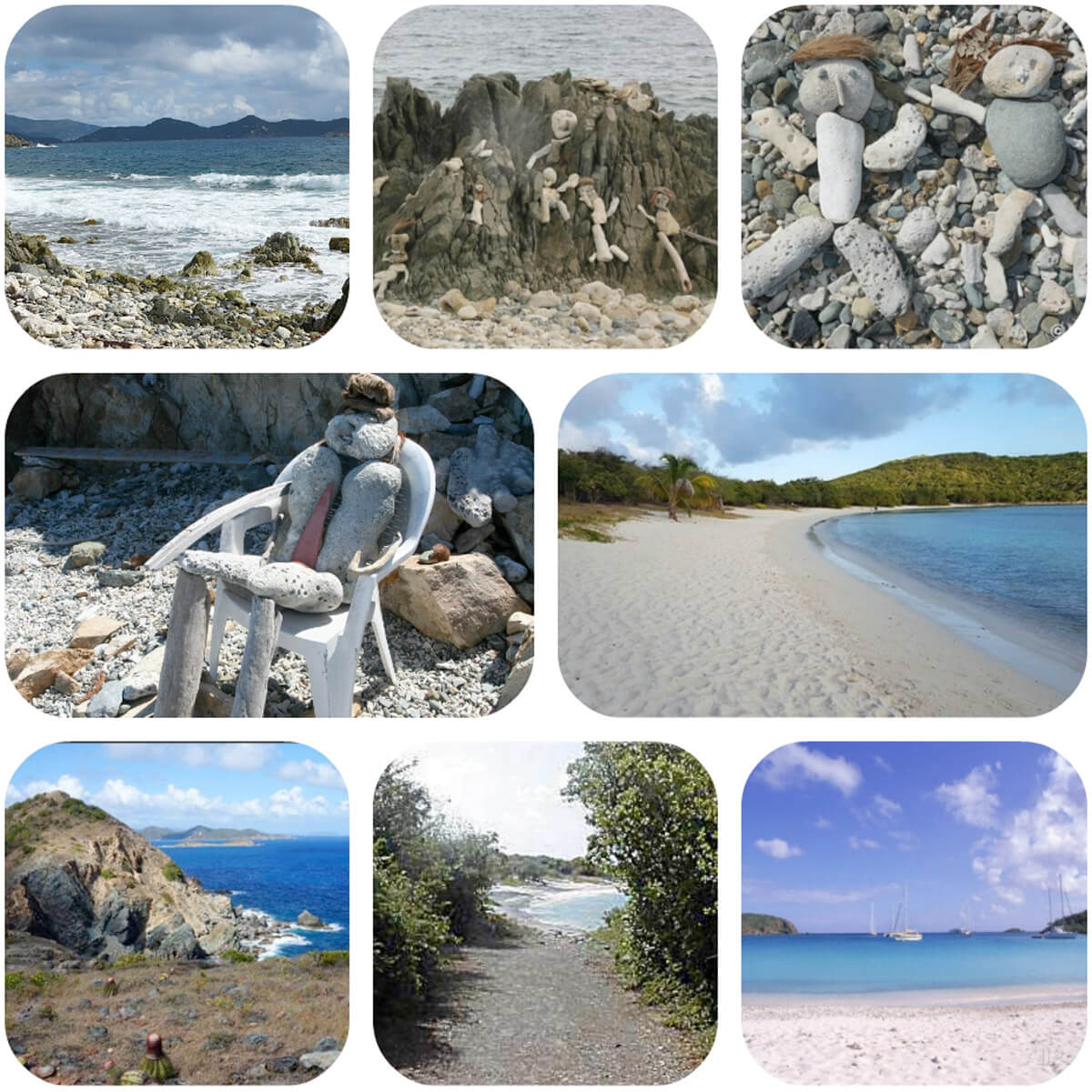 Salt Pond, Drunk Bay and Reef Bay Trail