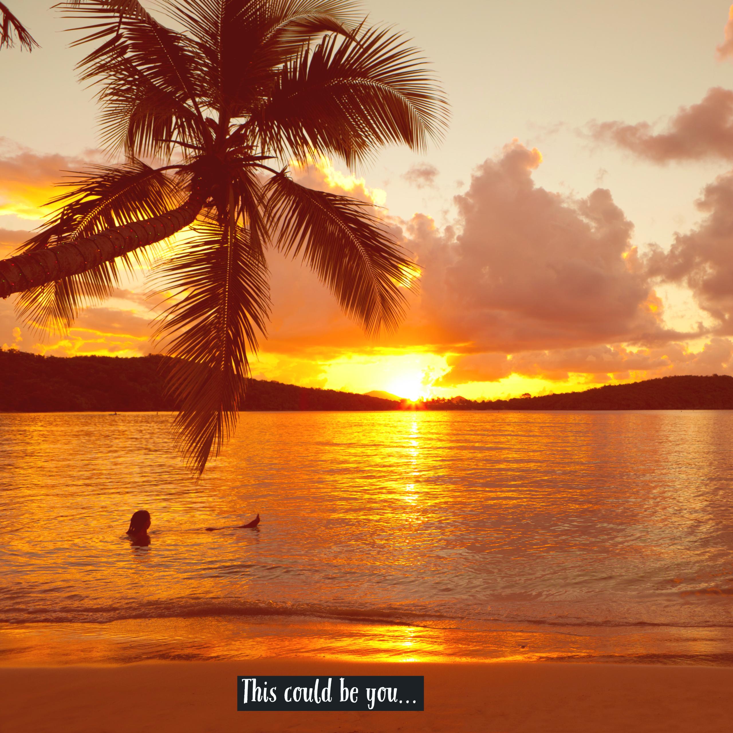 romanticsunsetswimstjohnvirginislands Calabash Cottages