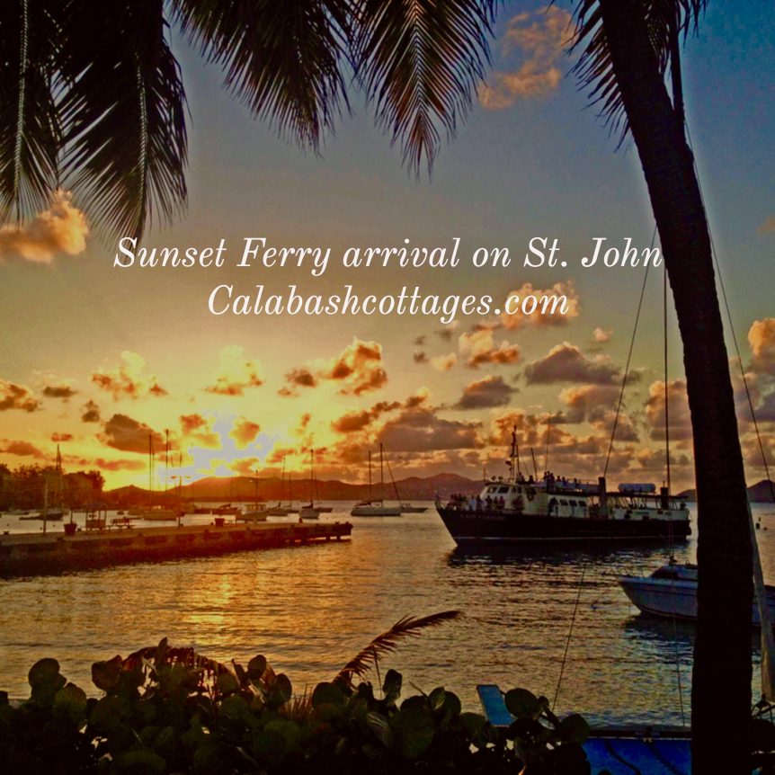 Ferry Arrival St. John Virgin Islands